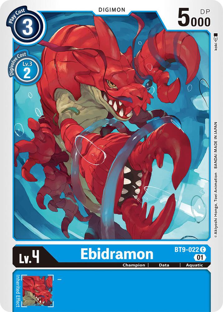 Ebidramon, X Record BT9-022 C