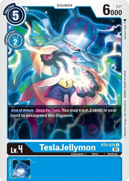 TeslaJellymon, X Record BT9-025 C