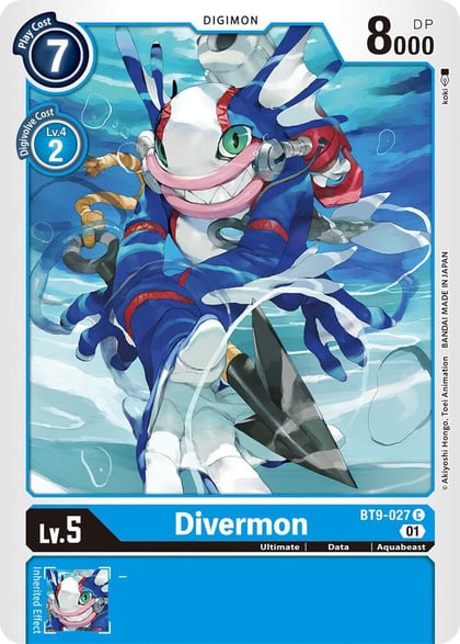 Divermon, X Record BT9-027 C