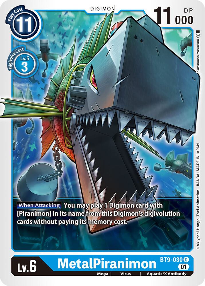 MetalPiranimon, X Record BT9-030 C