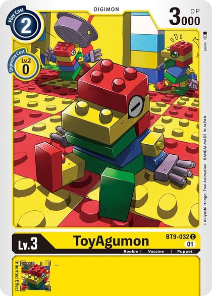 ToyAgumon, X Record BT9-032 C