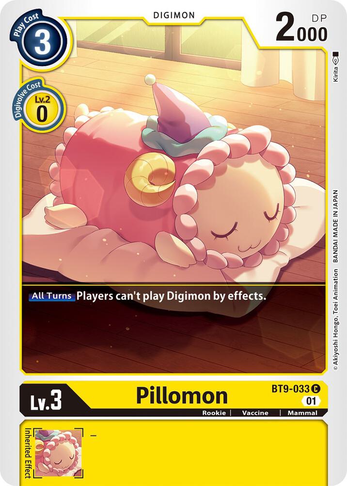 Pillomon, X Record BT9-033 C