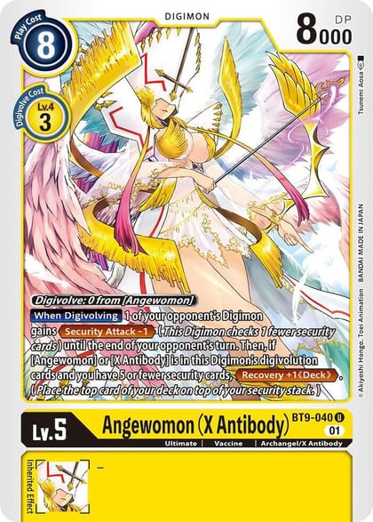 Angewomon (X Antibody), X Record BT9-040 U