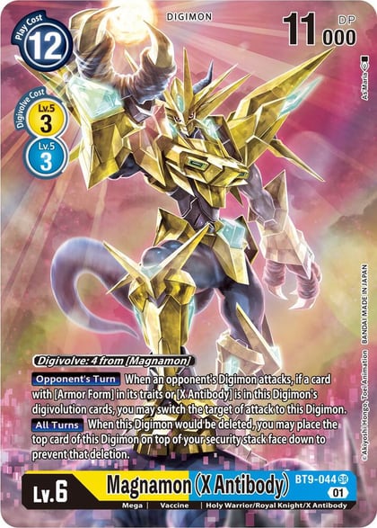 Magnamon (X Antibody) (Alternate Art), X Record BT9-044 SR