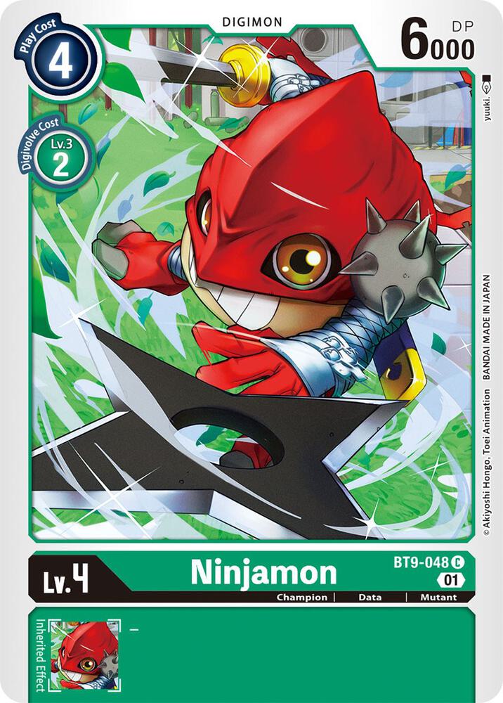 Ninjamon, X Record BT9-048 C