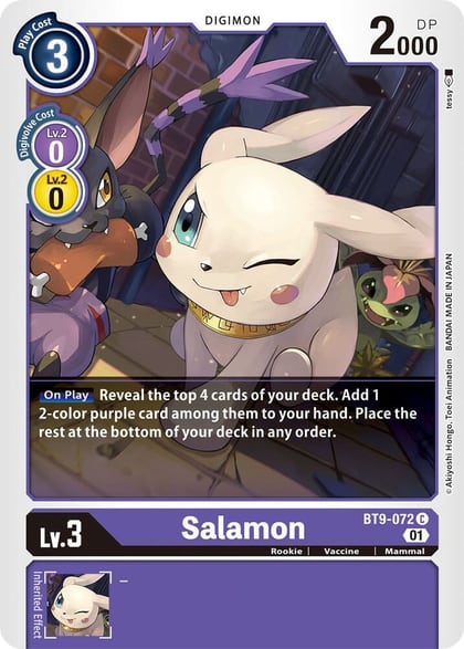 Salamon, X Record BT9-072 C