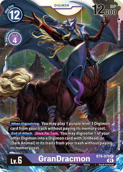 GranDracmon, X Record BT9-079 R