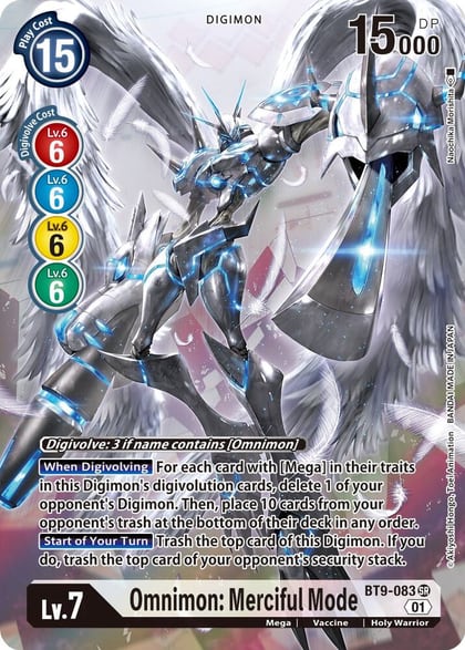 Omnimon: Merciful Mode (Alternate Art), X Record BT9-083 SR