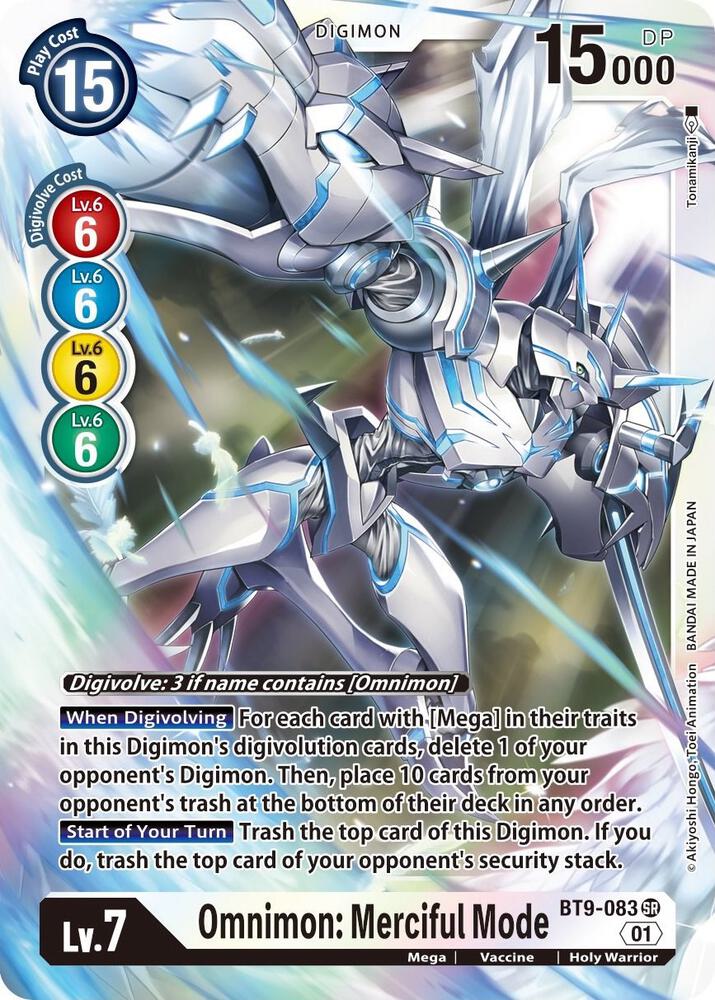 Omnimon: Merciful Mode, X Record BT9-083 SR