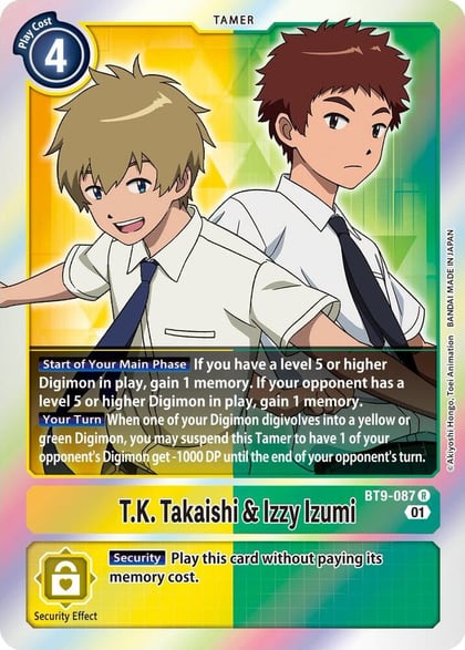 T.K. Takaishi & Izzy Izumi, X Record BT9-087 R