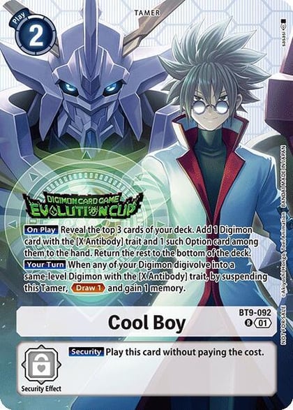 Cool Boy (Evolution Cup 2025 Vol. 1), X Record BT9-092 R