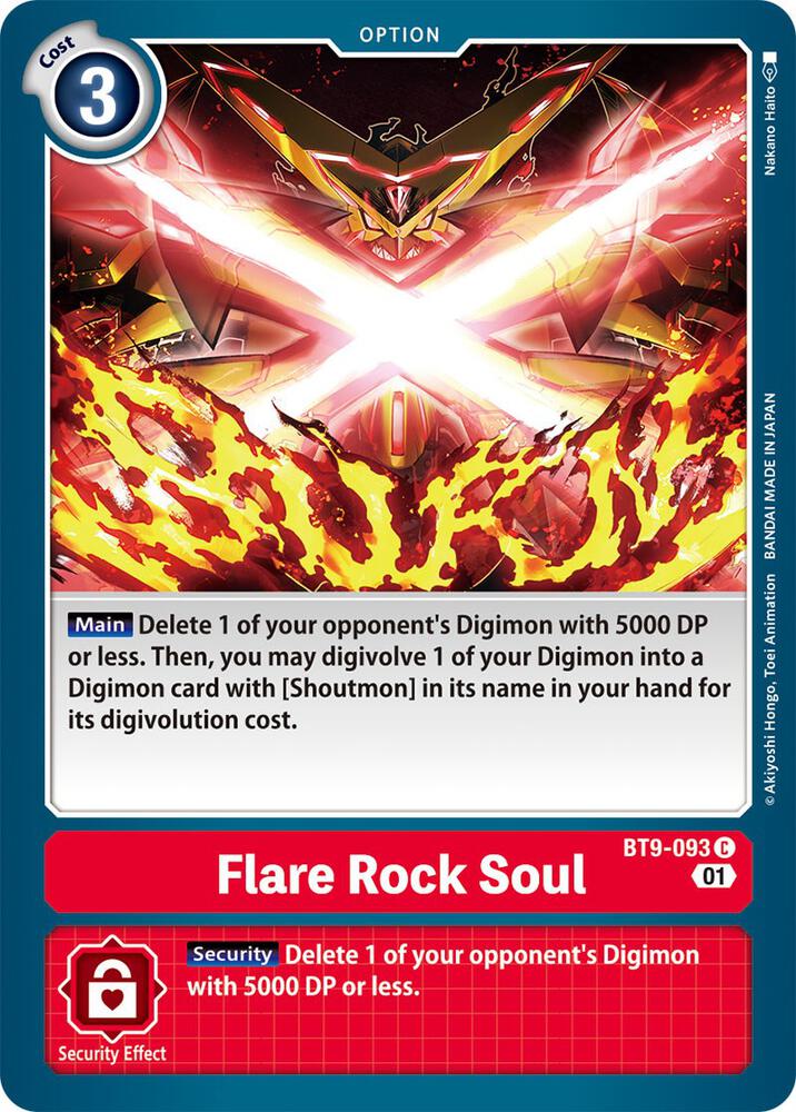 Flare Rock Soul, X Record BT9-093 C