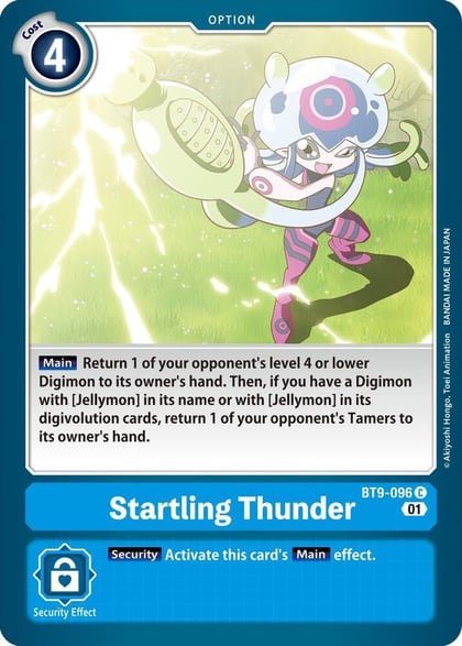 Startling Thunder, X Record BT9-096 C