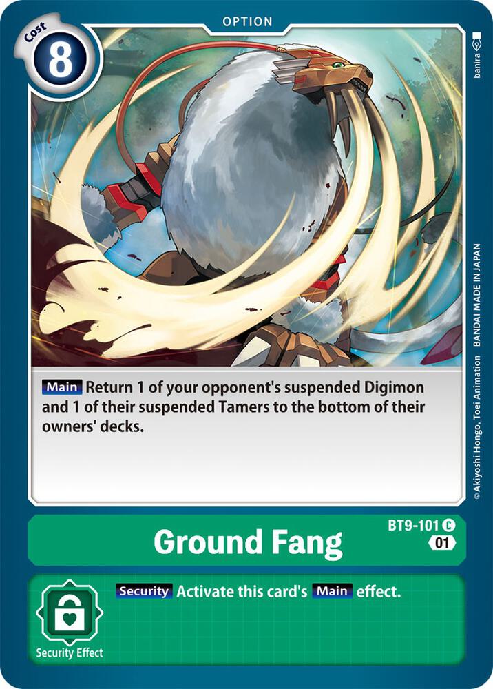 Ground Fang, X Record BT9-101 C