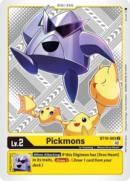 Pickmons (Winner Pack Dimensional Phase), Xros Encounter BT10-003 U
