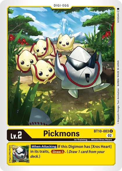 Pickmons, Xros Encounter BT10-003 U