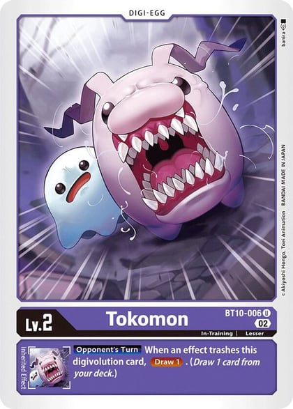 Tokomon, Xros Encounter BT10-006 U