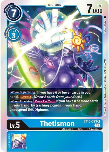 Thetismon, Xros Encounter BT10-023 R