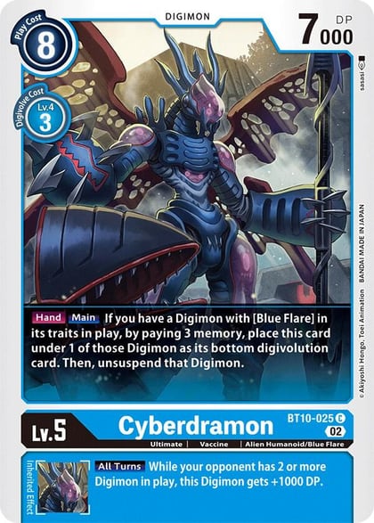 Cyberdramon, Xros Encounter BT10-025 C