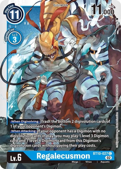 Regalecusmon, Xros Encounter BT10-027 C
