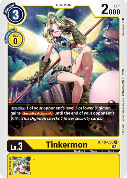 Tinkermon, Xros Encounter BT10-030 C