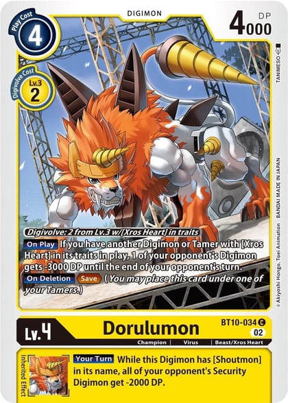 Dorulumon, Xros Encounter BT10-034 C