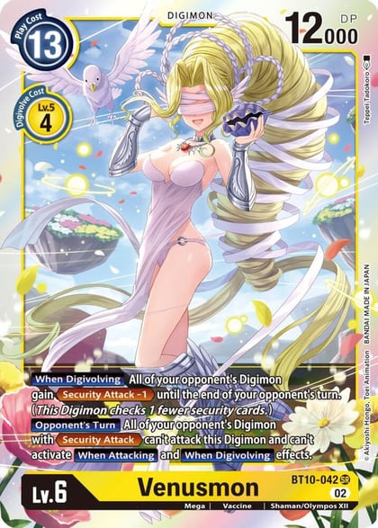 Venusmon, Xros Encounter BT10-042 SR