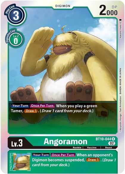 Angoramon, Xros Encounter BT10-044 R