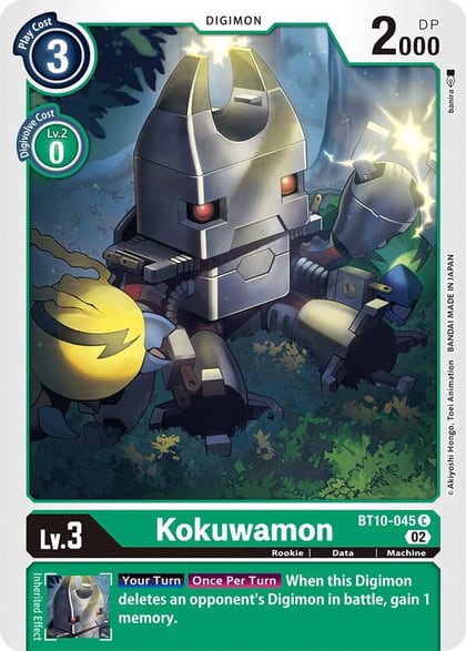 Kokuwamon, Xros Encounter BT10-045 C