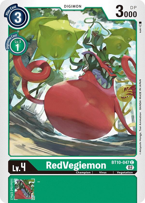 RedVegiemon, Xros Encounter BT10-047 C