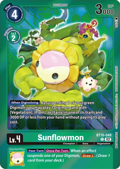 Sunflowmon (Event Pack 5), Xros Encounter BT10-048 C