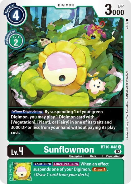 Sunflowmon, Xros Encounter BT10-048 C