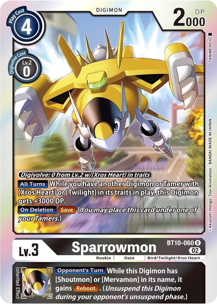 Sparrowmon, Xros Encounter BT10-060 R