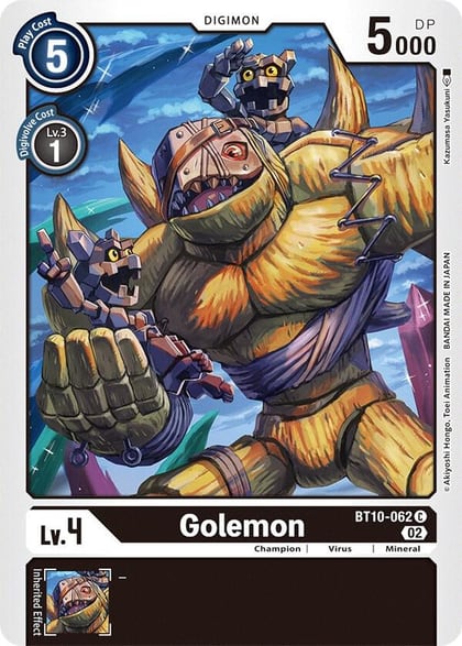 Golemon, Xros Encounter BT10-062 C