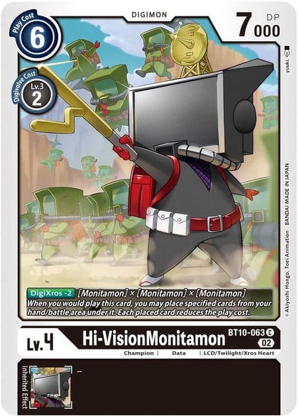Hi-VisionMonitamon, Xros Encounter BT10-063 C