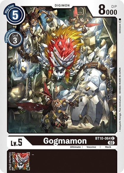 Gogmamon, Xros Encounter BT10-064 C