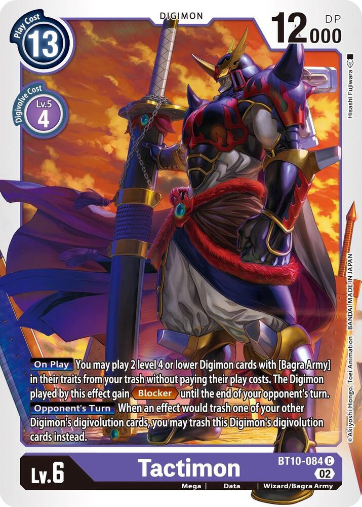 Tactimon, Xros Encounter BT10-084 C