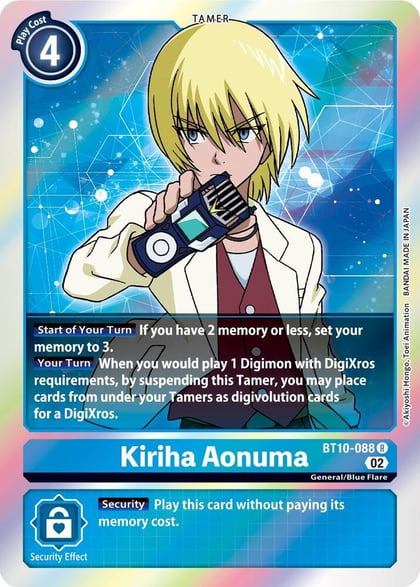 Kiriha Aonuma, Xros Encounter BT10-088 R