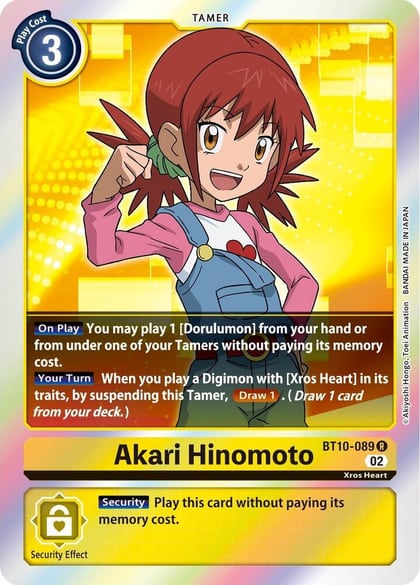 Akari Hinomoto, Xros Encounter BT10-089 R
