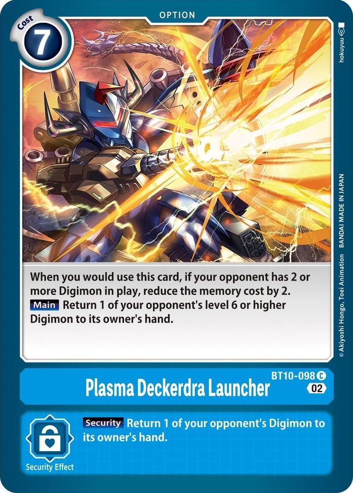 Plasma Deckerdra Launcher, Xros Encounter BT10-098 C