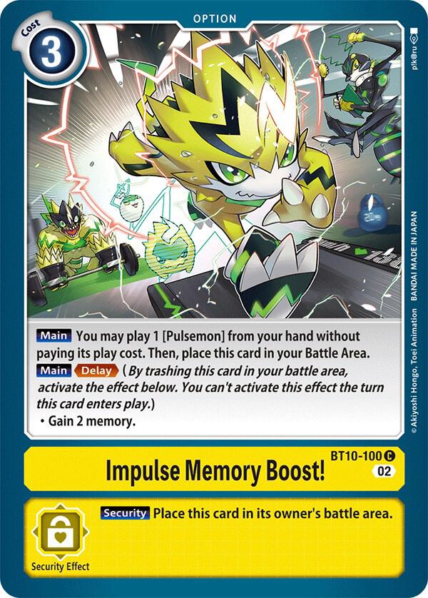 Impulse Memory Boost!, Xros Encounter BT10-100 C