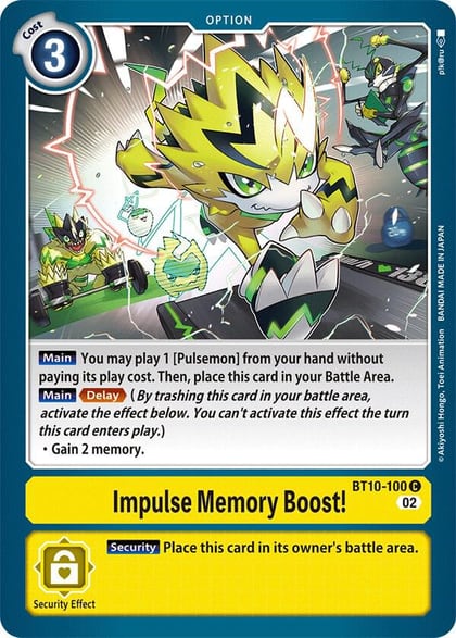 Impulse Memory Boost!, Xros Encounter BT10-100 C