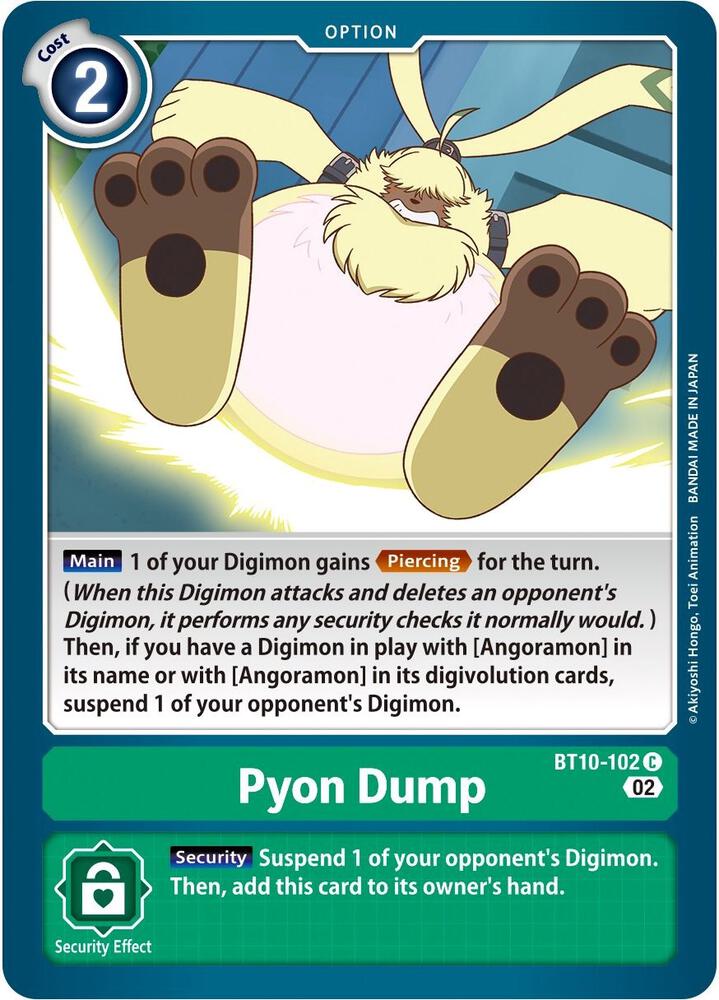 Pyon Dump, Xros Encounter BT10-102 C