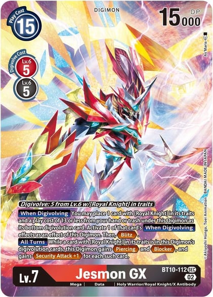Jesmon GX (Alternate Art), Xros Encounter BT10-112 SEC
