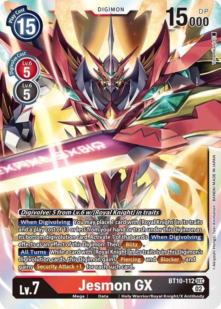Jesmon GX, Xros Encounter BT10-112 SEC