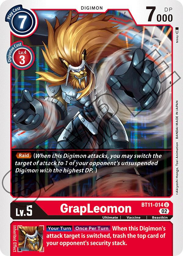 GrapLeomon, Dimensional Phase BT11-014 U