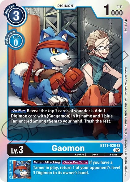 Gaomon, Dimensional Phase BT11-020 R