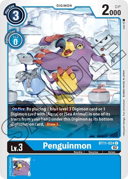 Penguinmon, Dimensional Phase BT11-024 C