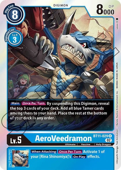 AeroVeedramon, Dimensional Phase BT11-029 R