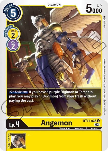 Angemon, Dimensional Phase BT11-038 U